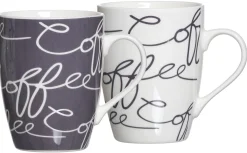 Kaffeebecher-Set Cornello | 2-teilig | 330 ml | grey