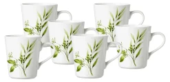 Kaffeebecher-Set Evora | 6-teilig | grün