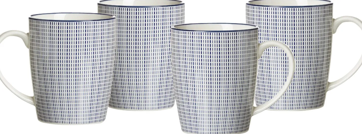 Kaffeebecher-Set Royal Makoto | 4-teilig | 350 ml | blau
