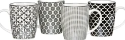 Kaffeebecher-Set Takeo | 4-teilig | 350 ml