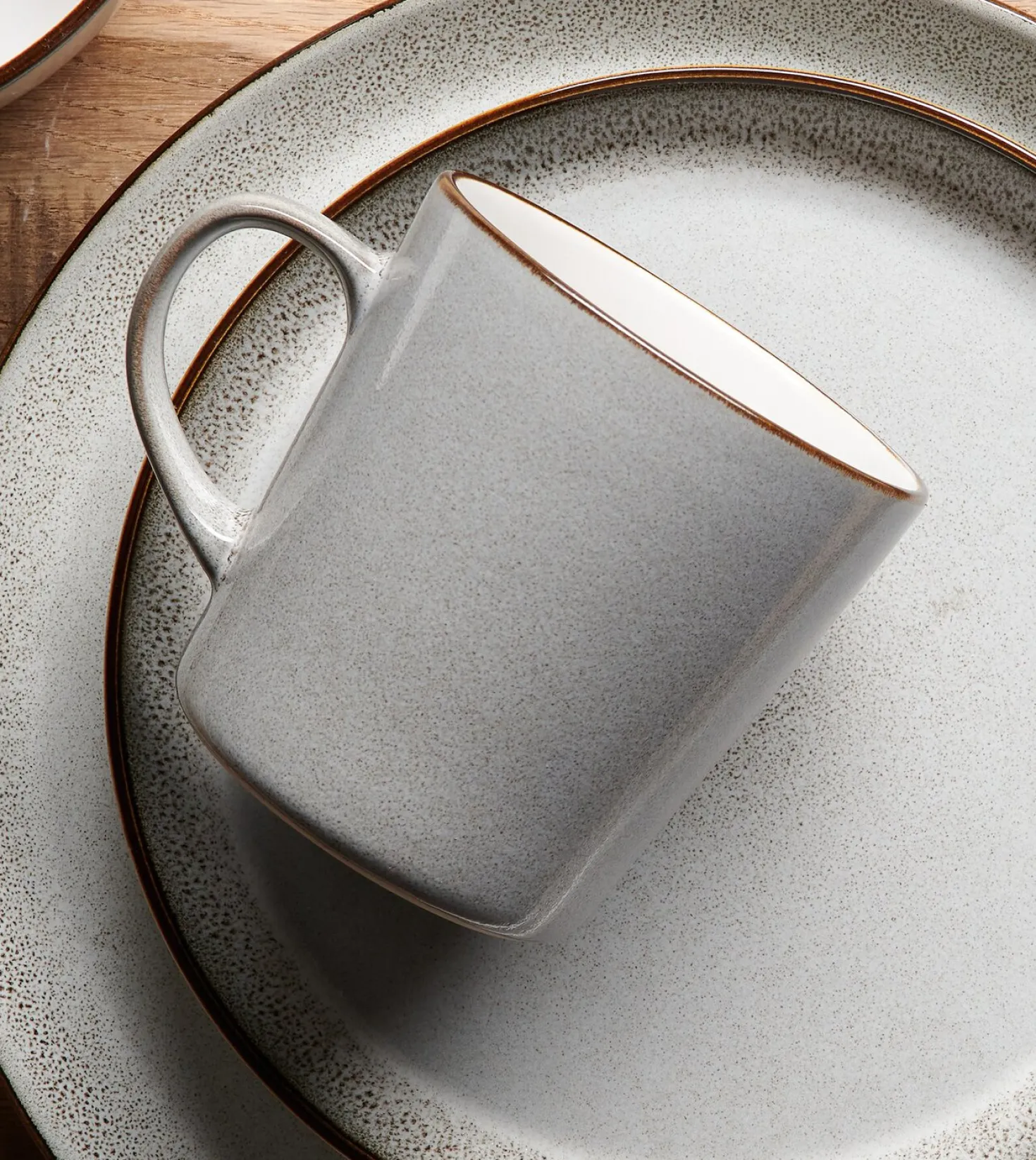 Kaffeebecher-Set Visby | 6-teilig | 400 ml | grau