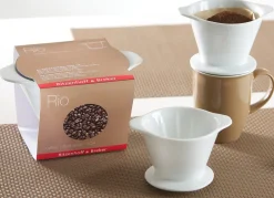 Kaffeefilter Rio | 15 x 19 x 11 cm | weiss | Größe104