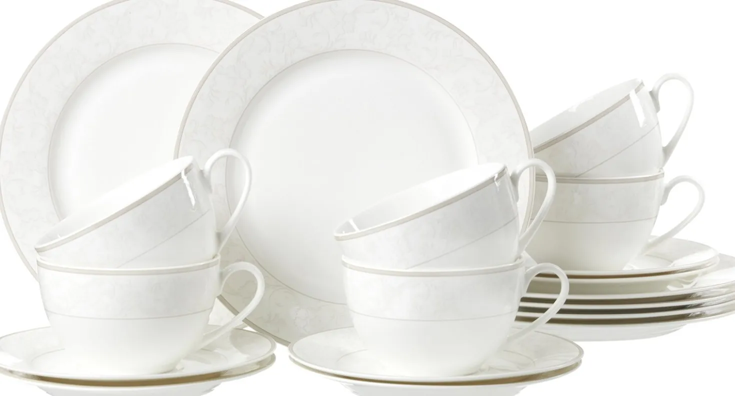 Kaffeeservice Isabella | 18-teilig | beige