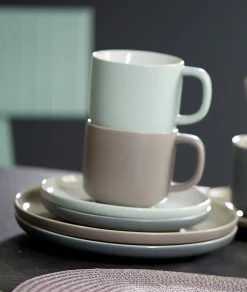 Kaffeeservice Jasper | 12-teilig | taupe