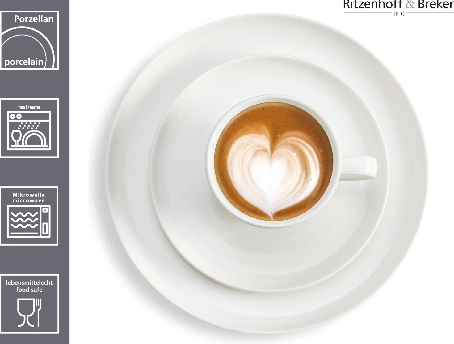 Kaffeeservice Skagen | 18-teilig | weiss