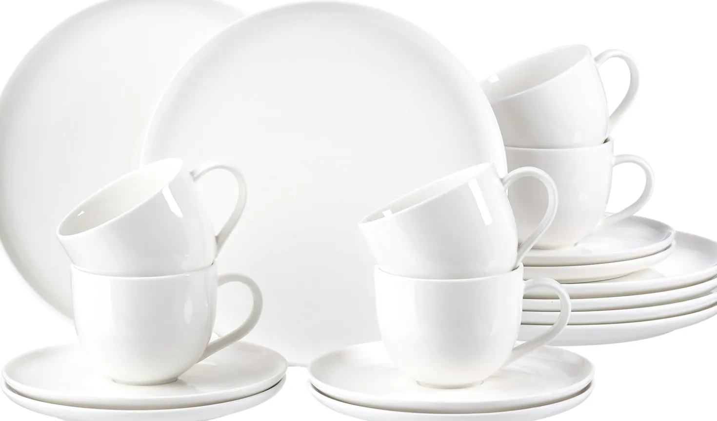 Kaffeeservice Skagen | 18-teilig | weiss