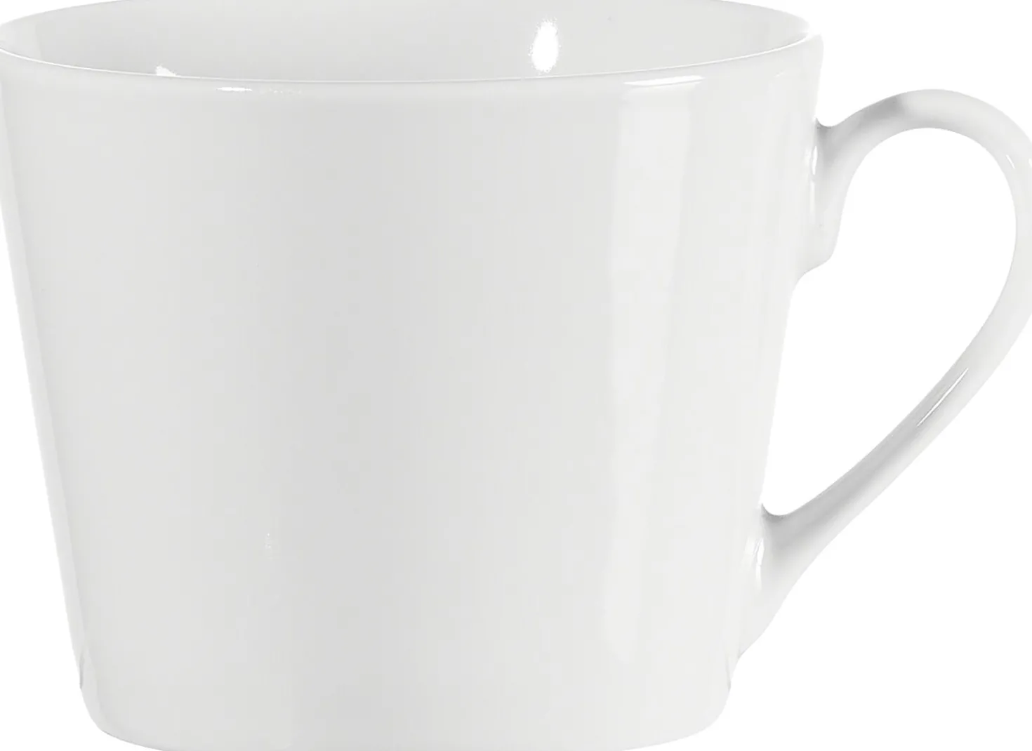Kaffeetasse Bianco Conico | 180 ml | weiss