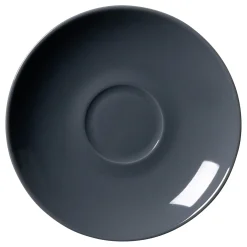 Kaffeeuntertasse Doppio | 16 cm | anthrazit