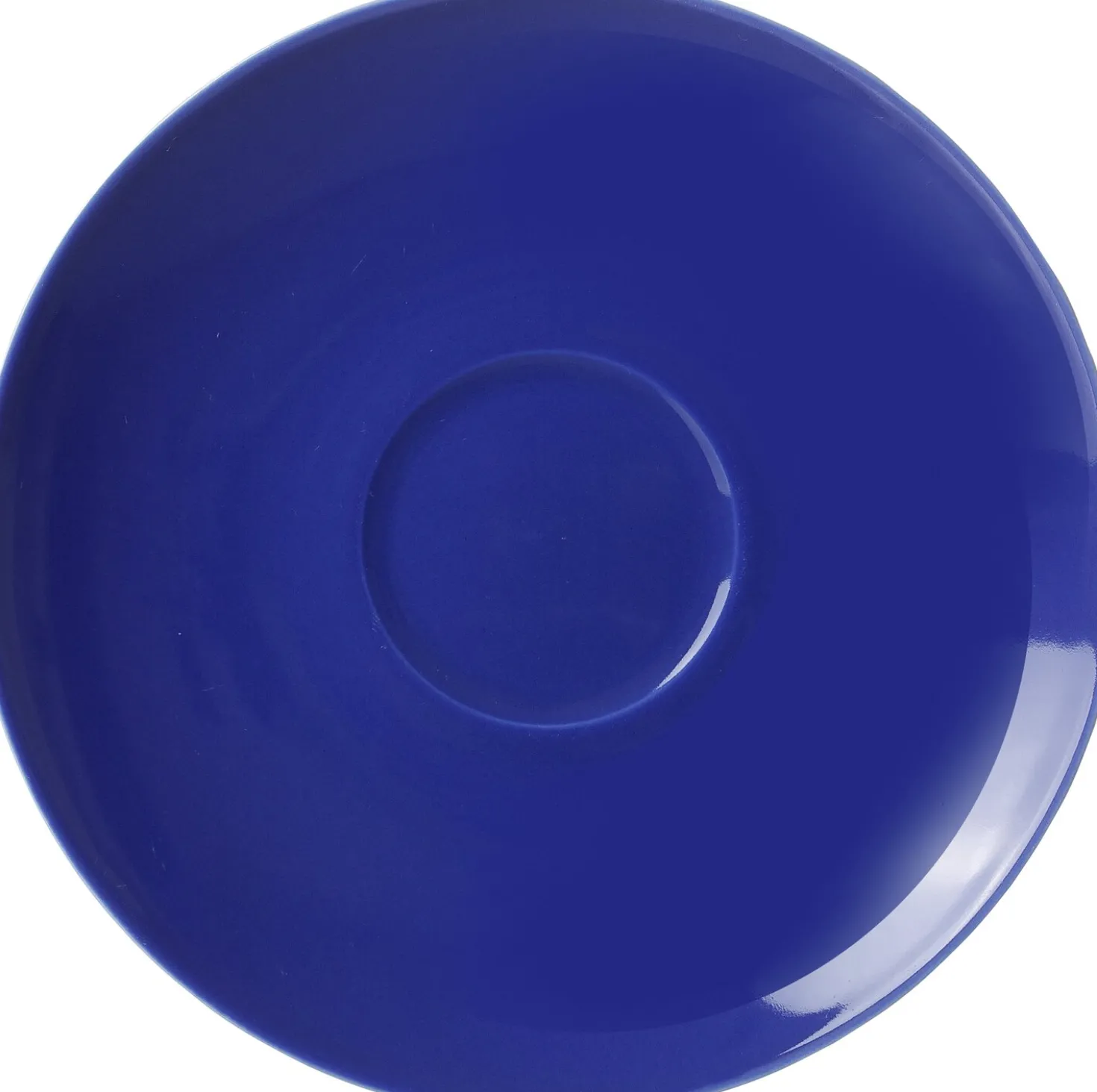 Kaffeeuntertasse Doppio | 16 cm | blau