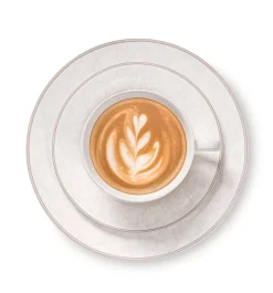 Kaffeeuntertasse Isabella | 15,5 cm | beige