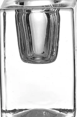 Kerzenhalter Candela | 4 x 4 x 4 cm | glatt