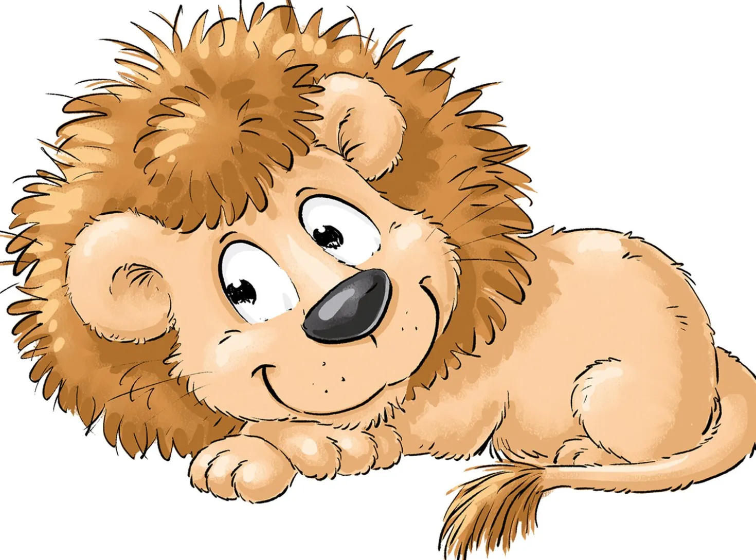 Kinderbecher Happy Zoo Leo | 270 ml | orange