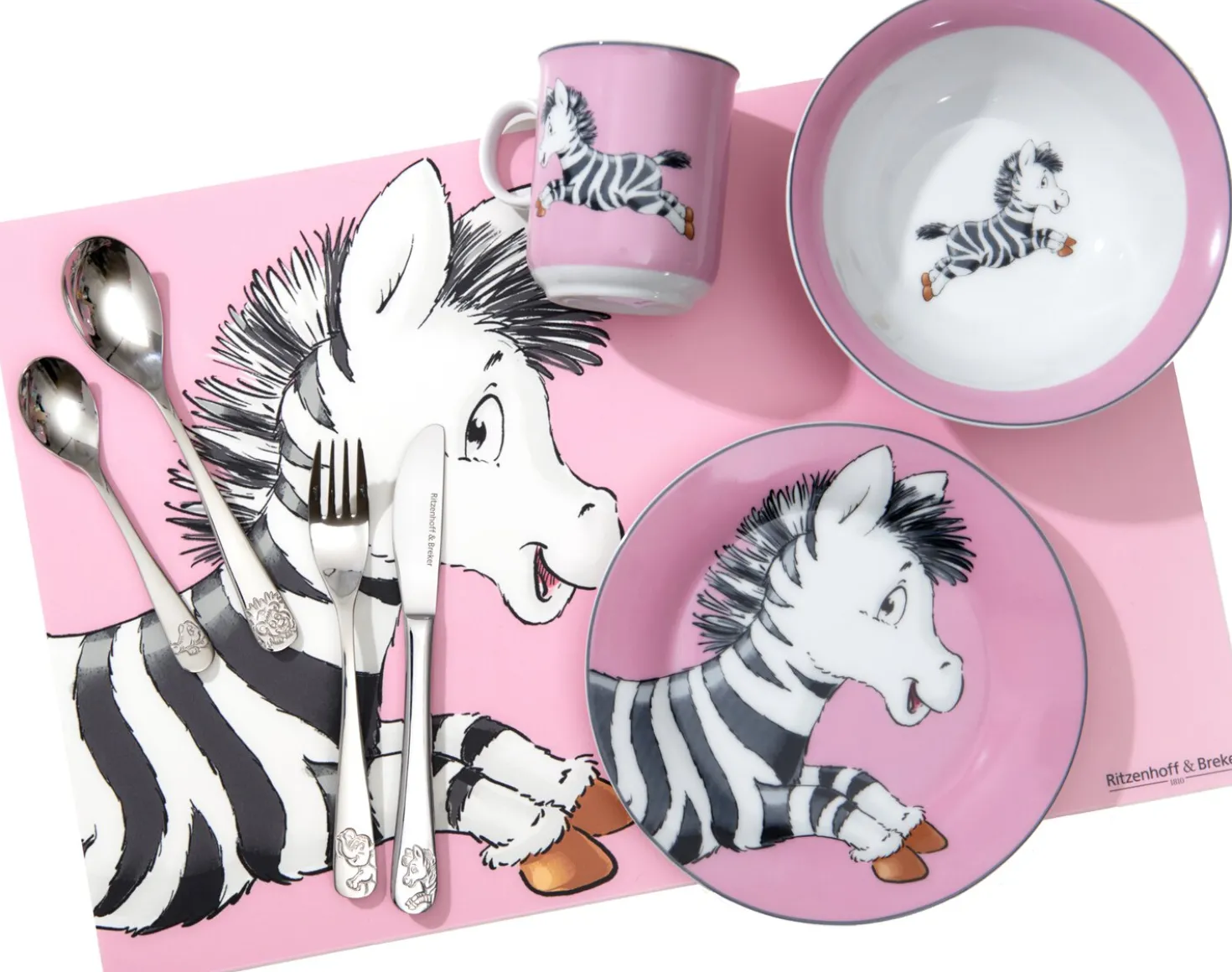 Kinderbecher Happy Zoo Zoe | 270 ml | pink