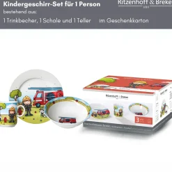 Kindergeschirr-Set Bernie | 3-teilig