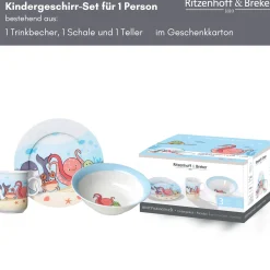 Kindergeschirr-Set Unterwasserwelt | 3-teilig
