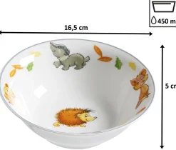 Kindergeschirr-Set Waldtiere | 10-teilig