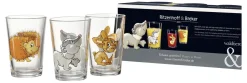 Kindergläser-Set Waldtiere | 3-teilig | 205 ml