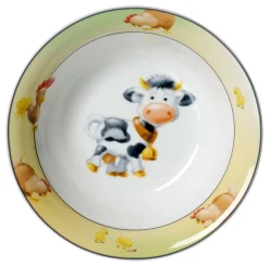 Kinderschale Hoftiere | 16,5 x 16,5 x 5 cm