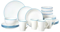Kombiservice Adela | 20-teilig | blau
