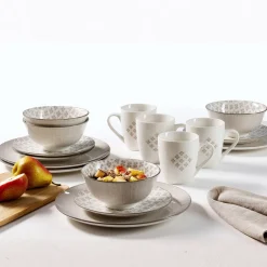 Kombiservice Della | 16-teilig | beige