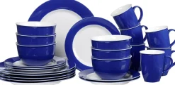 Kombiservice Doppio | 24-teilig | blau