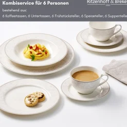 Kombiservice Isabella | 30-teilig | creme