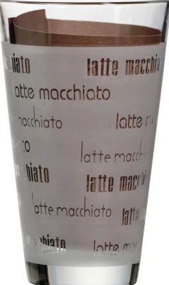 Latte Macchiato Glas Chicco | 330 ml | weiss