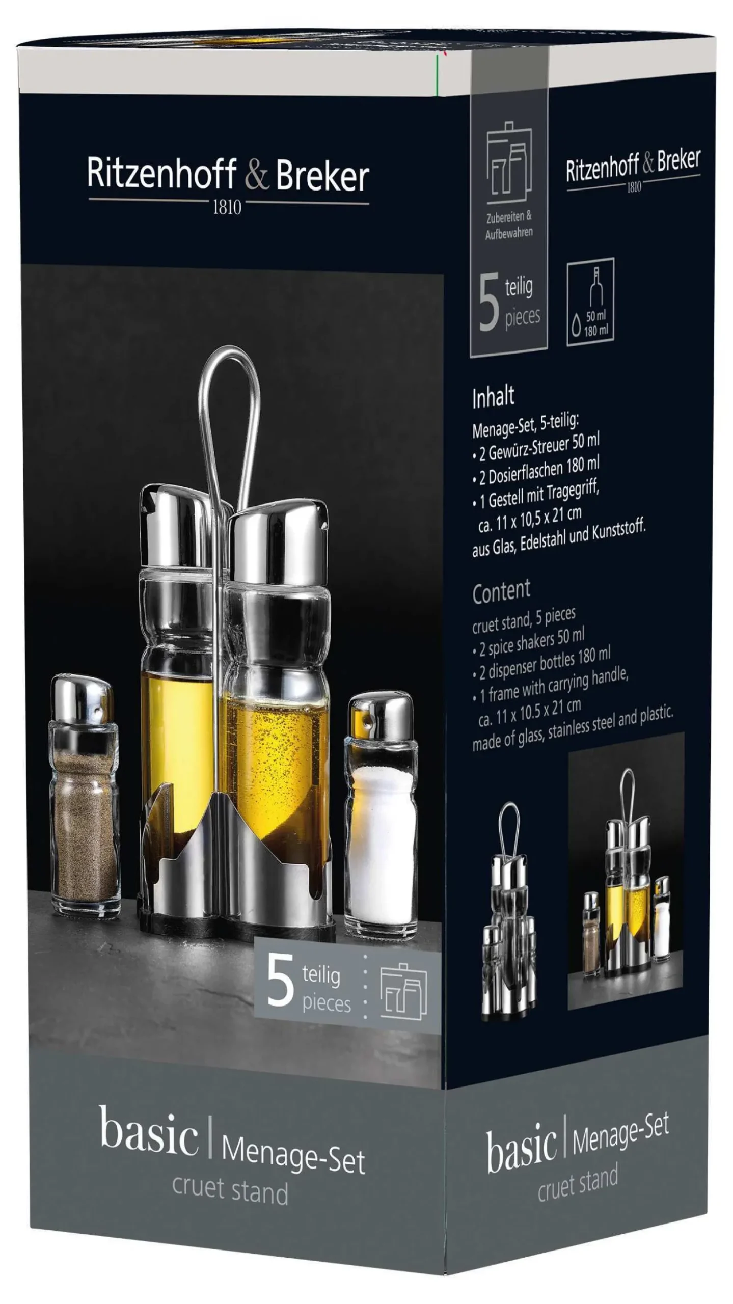 Menageset Basic | 5-teilig