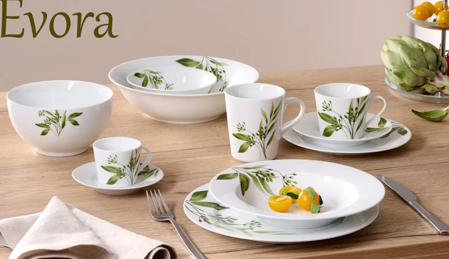 Müslischalen-Set Evora | 6-teilig | 750 ml | grün