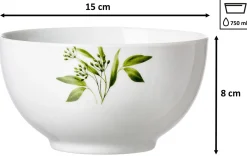 Müslischalen-Set Evora | 6-teilig | 750 ml | grün