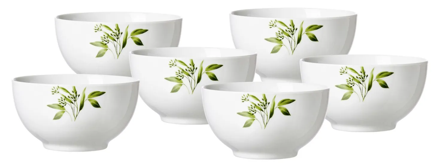 Müslischalen-Set Evora | 6-teilig | 750 ml | grün