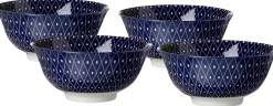 Müslischalen-Set Royal Reiko | 4-teilig | 650 ml | blau