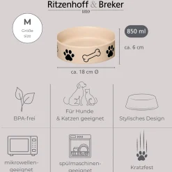 Napf Mika Dog | 850 ml | beige