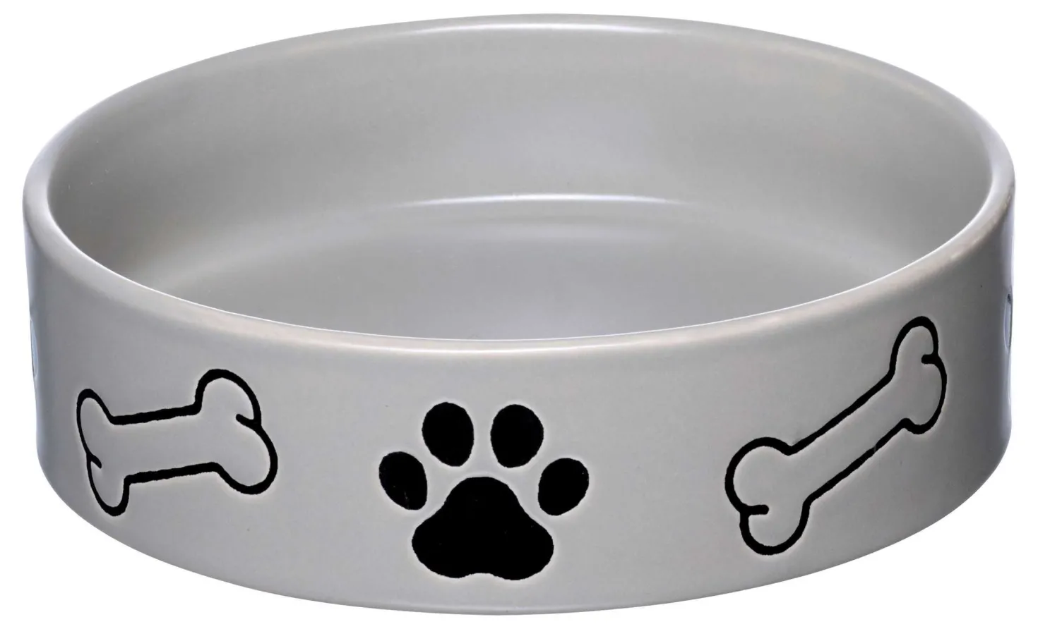 Napf Mika Dog | 350 ml | grau