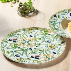 Pizzateller Roma Oliva | 31,5 cm Durchmesser