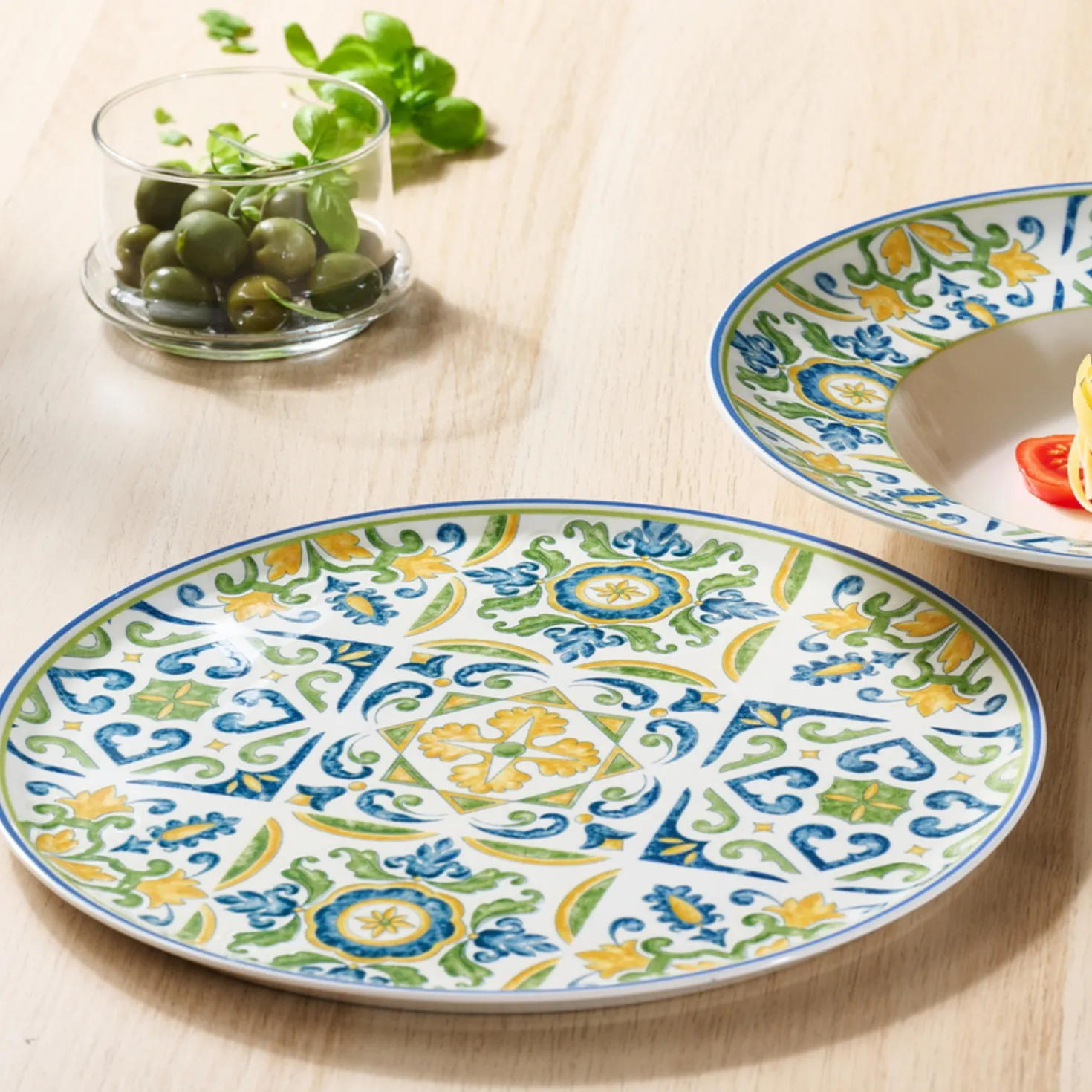 Pizzateller Roma Verde | 31,5 cm Durchmesser