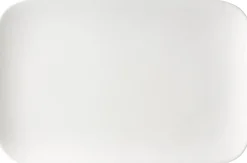 Platte Arena | 28 x 18,5 cm | weiss | rechteckig