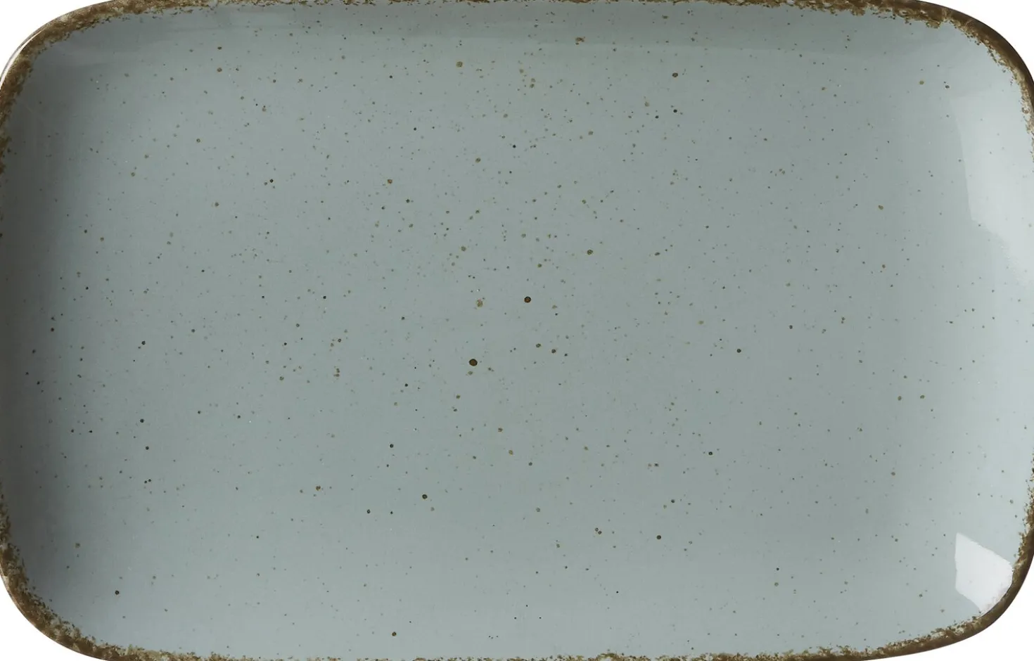 Platte Casa | 24 x 15,5 cm | blau | rechteckig