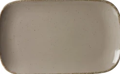Platte Casa | 33 x 20 cm | grau | rechteckig