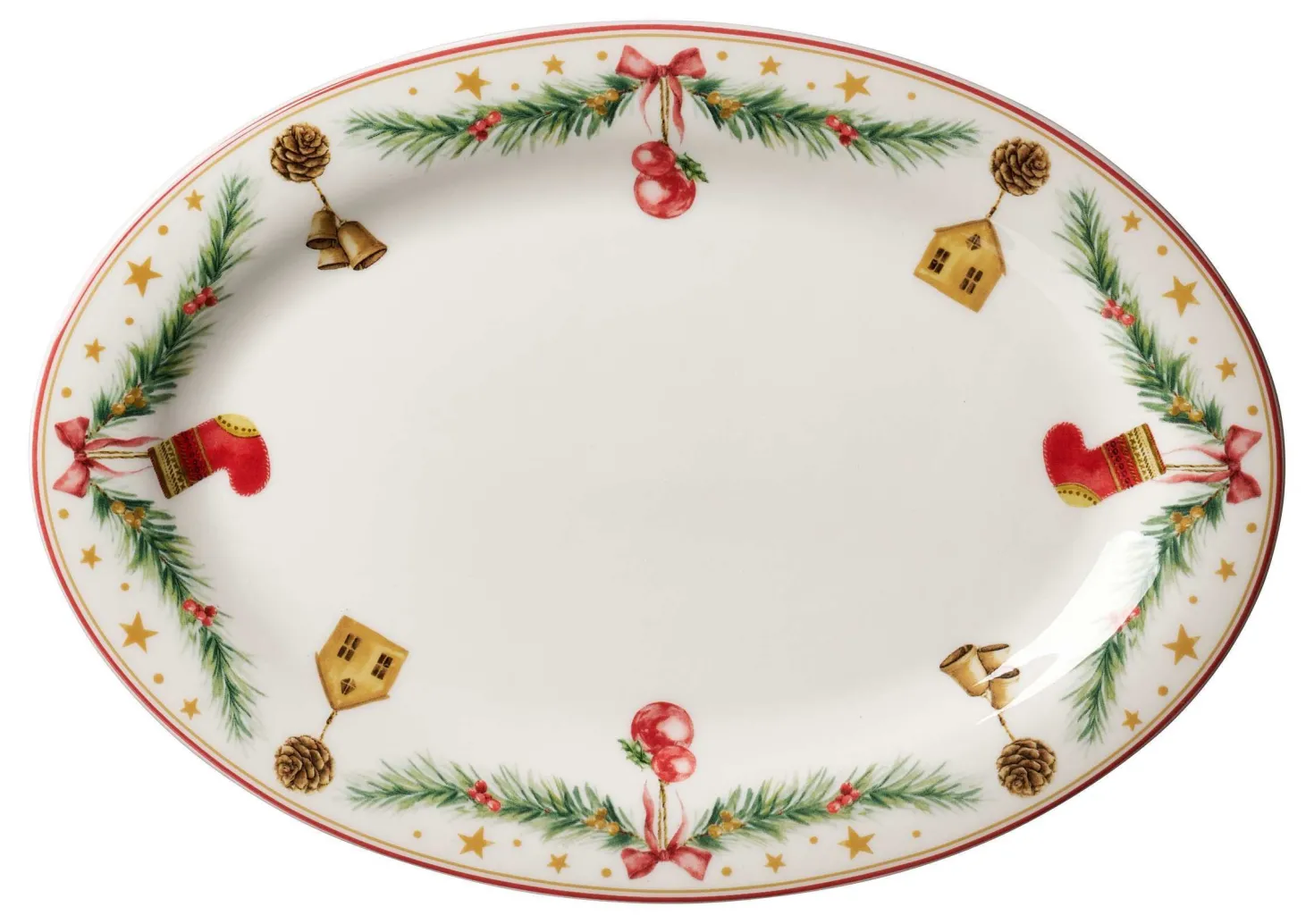 Platte Holly | 32 x 21 cm | oval