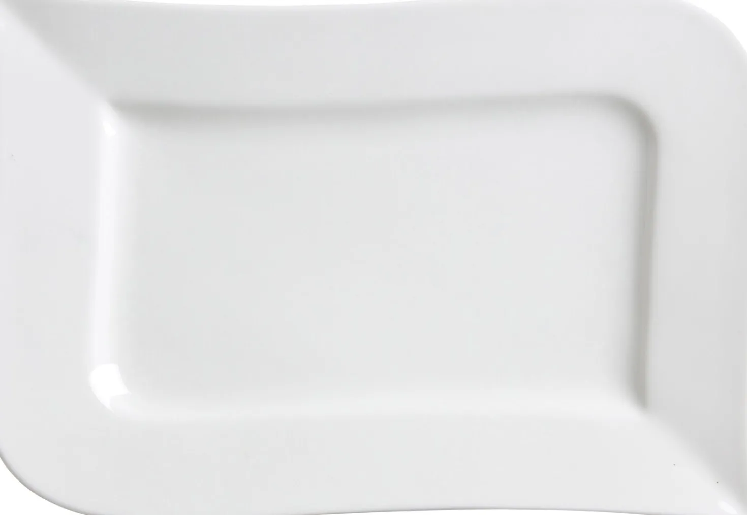 Platte Melodie | 26 x 17 cm | weiss | rechteckig
