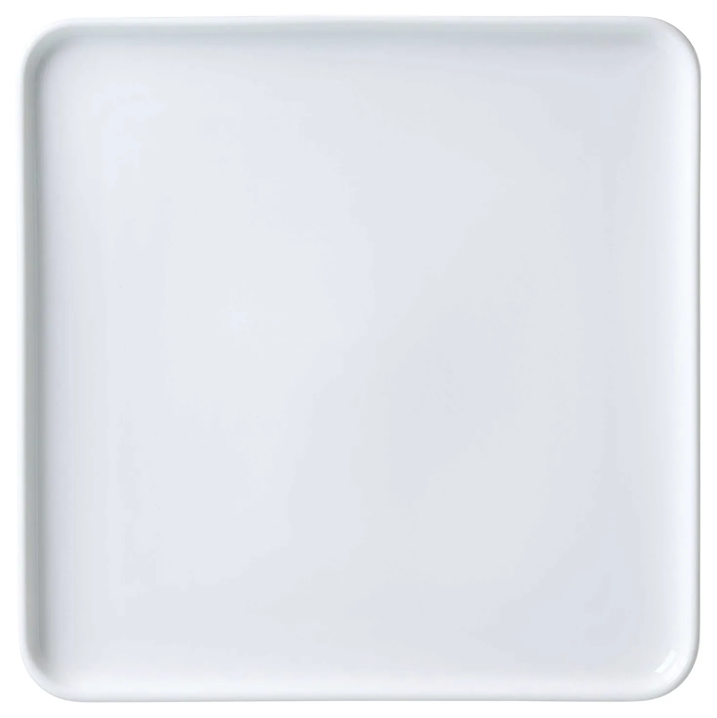 Platte Skagen | 21 cm | weiss | quadratisch