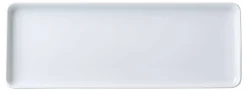 Platte Skagen | 30,5 x 11,5 cm | weiss | rechteckig