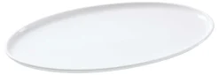 Platte Skagen | 30 x 17,5 cm | weiss | oval