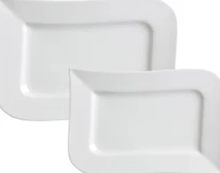 Platten-Set Melodie | 2-teilig | weiss