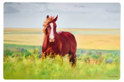 Platzmatte Flip Pferd | 45 x 30 cm