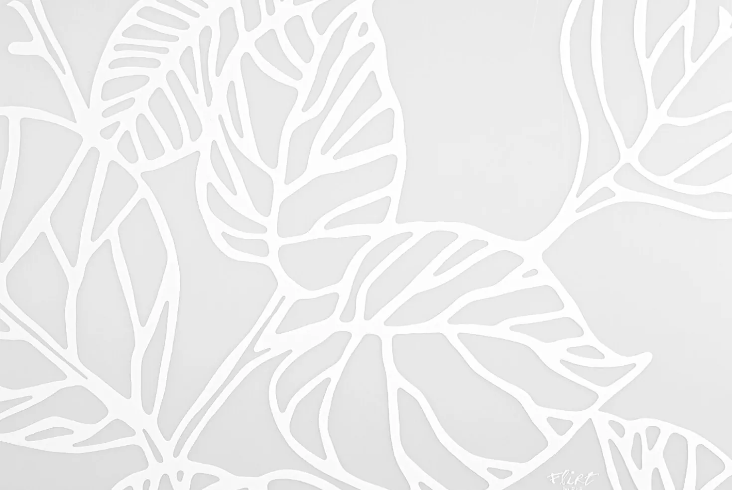 Platzmatte Pagina | 45 x 30 cm | weiss