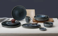 Platzteller Eda Schiefer | 33,5 cm | grau