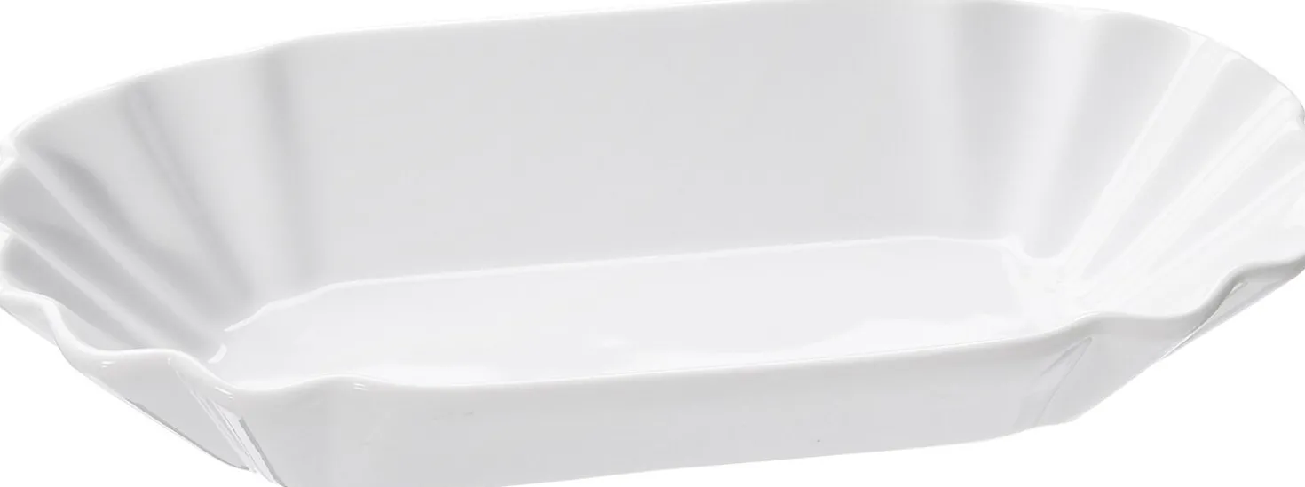 Pommesschale Bianco | 20 x 12 x 3 cm | weiss
