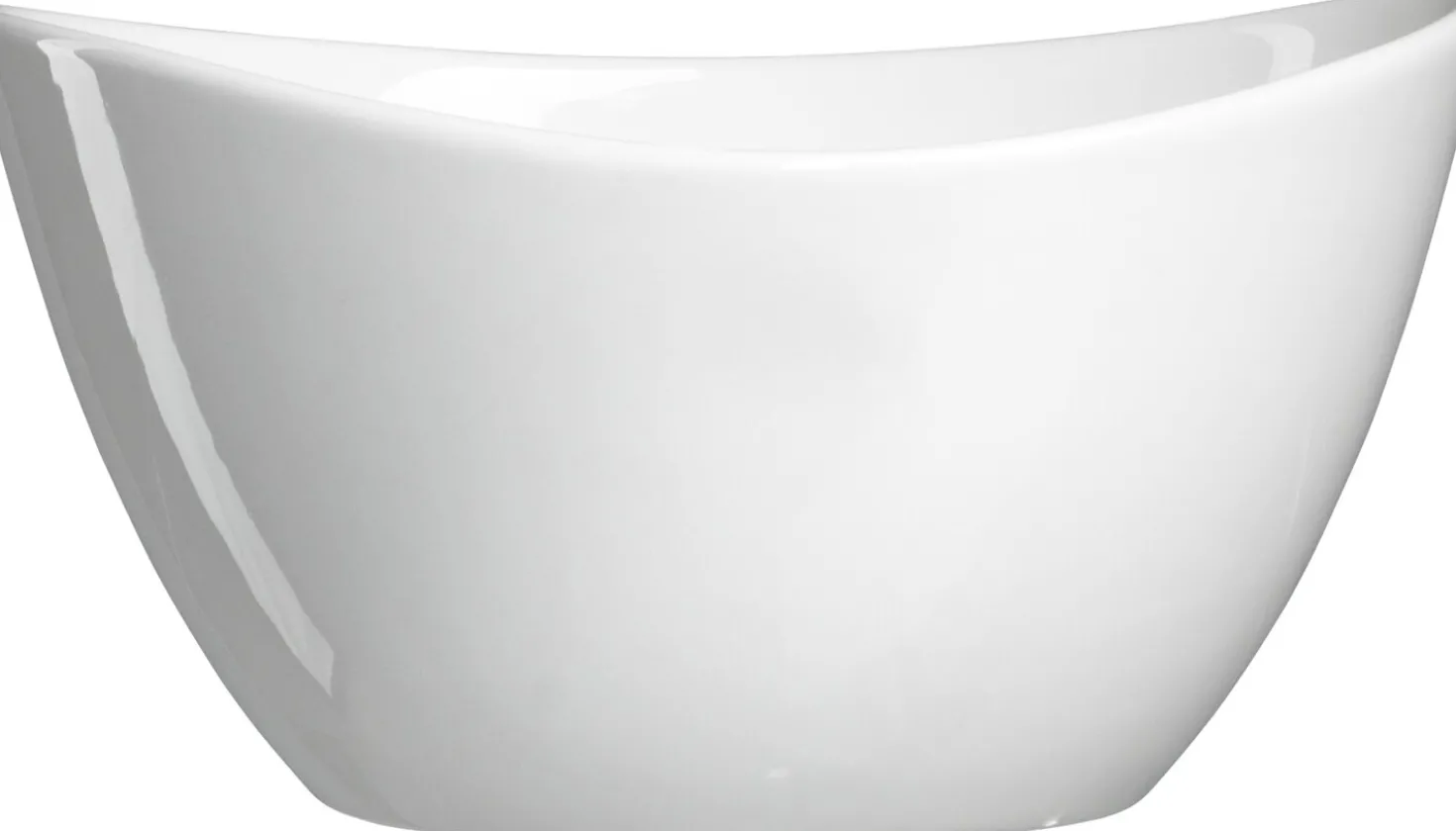 Servierschale Blanca | 19 x 18 x 10 cm | weiss